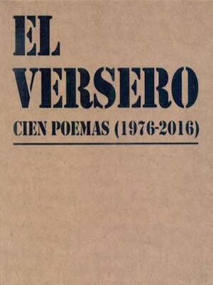 cover image of El Versero